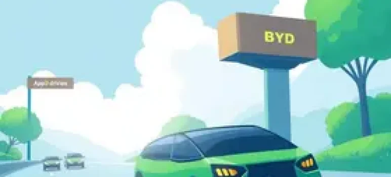 BYD motoristas de aplicativo
