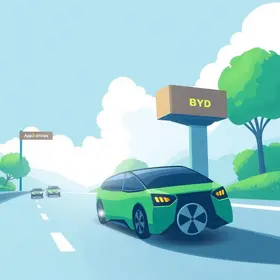 BYD motoristas de aplicativo