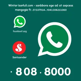 WhatsApp Santander