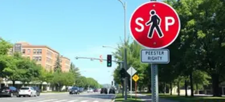motoristas e pedestres