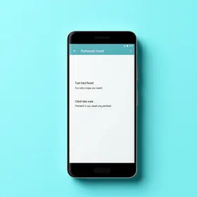 hard reset no android