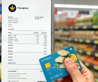 2 via fatura cartão Pão de Açúcar
