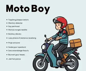 currículo de motoboy